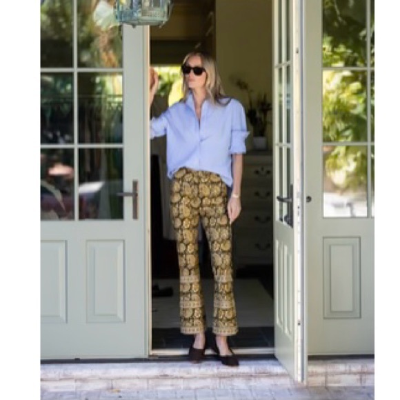 Julia Amory Bell Canvas Pant Loon Paisley
